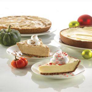 Holiday Cheesecake Duo - Pumpkin Pie/Peppermint